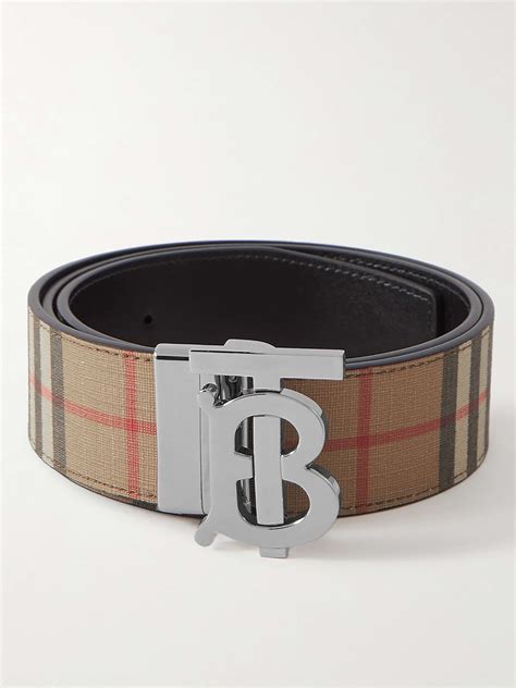 burberry leather belt|authentic Burberry belt.